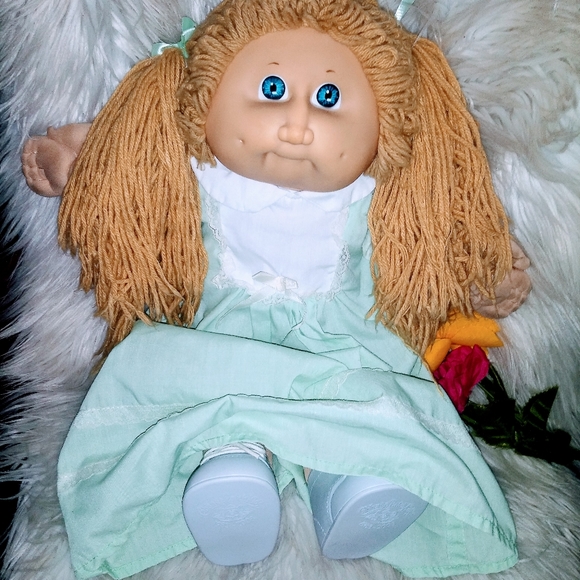 ❤Vintage Cabbage Patch Kid with CPK Shoes & Dress❤